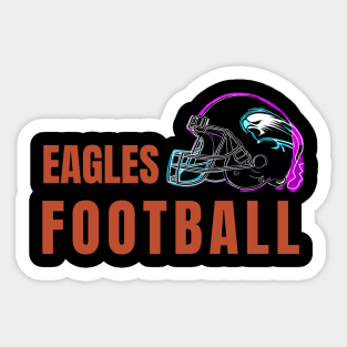 EAGLES FOOTBALL Sticker